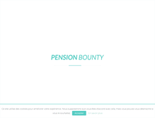 Tablet Screenshot of pension-bounty.com